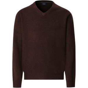 Hackett - Lamswollen V-hals Trui