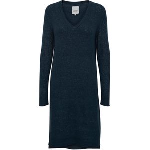 Oxmo Gebreide jurk 'IDA'  donkerblauw