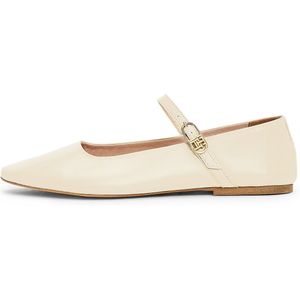 TOMMY HILFIGER Ballerina met riempjes  crème