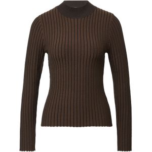 COMMA Trui  donkerbruin