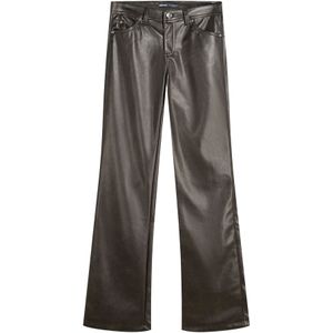 Bershka Broek  donkerbruin