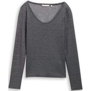 TOM TAILOR DENIM Shirt  zwart