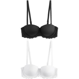 Next BH  zwart / wit