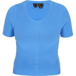 faina Trui 'Fashion Look'  azuur