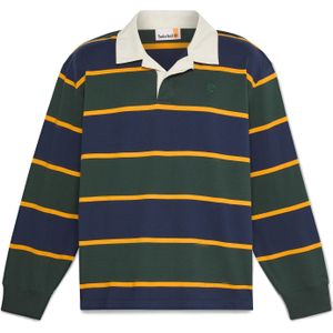 TIMBERLAND Shirt  navy / groen / oranje