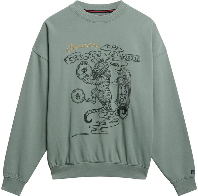 Superdry - Tokyo Narrative - Sweatshirt - Oversized