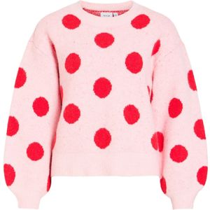VILA Trui 'VILUNA'  pink / rood