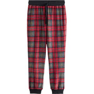 Next Pyjamabroek  donkergrijs / rood / wit
