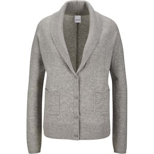 MADELEINE Gebreid vest  zilvergrijs