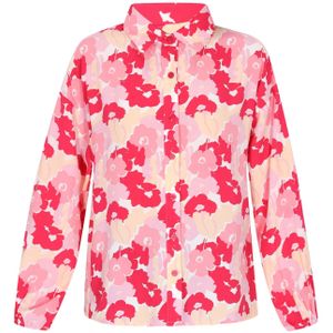 SANIKA Blouse  beige / pink / rosa / donkerroze / wit