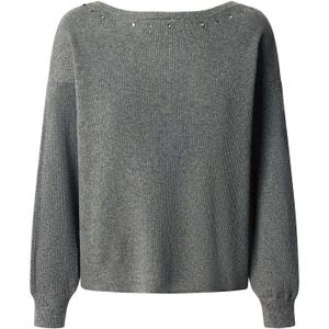 Pepe Jeans Trui 'ELINOR'  donkergrijs / zilver