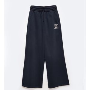 BIG STAR Broek  marine / wit