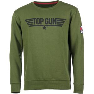 TOP GUN Sweatshirt  appel / spar / rood / wit