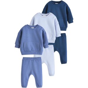 Next Set  blauw / navy / lichtblauw