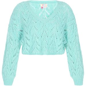 IZIA Trui  turquoise