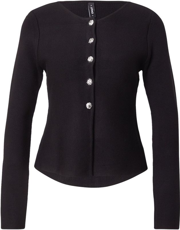 Onlmelli - Vest - O-hals - Lange Mouwen - Knoopsluiting - Regular Fit