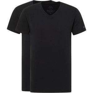 Carlo Colucci Shirt  grijs / zwart