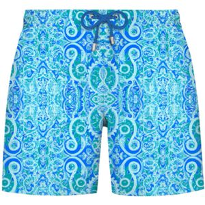 WESTMARK LONDON Zwemshorts 'Mart'  blauw / groen / wit