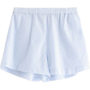 Lindex Pyjamabroek  lichtblauw / wit