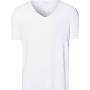 Shirt - Clean Cut - Effen - Jersey - Kwartmouw - Normale Pasvorm