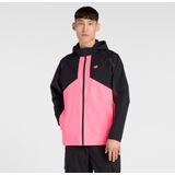 New Balance Utility Woven Jacket Jassen Heren - Zwart - Maat XXL - Poly Jersey