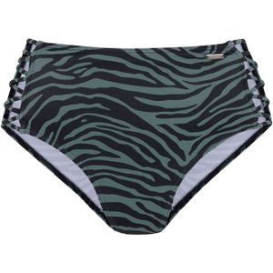 Venice Beach - Riella - Bikinibroekje - Zwart/olijf - Dierenprint