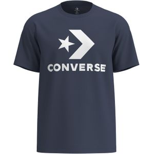 CONVERSE Shirt  navy / wit