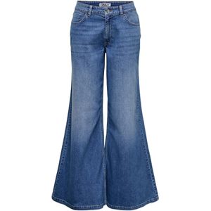 Wide-leg Jeans - Mid Waist - Tall - Comfortabele Pasvorm