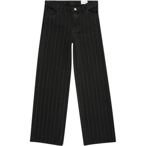 Vero Moda - Daisy - Jeans - Donker Grijs - Lang - Ritssluiting - Glitter