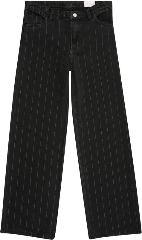 Vero Moda - Daisy - Jeans - Donker Grijs - Lang - Ritssluiting - Glitter