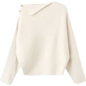 MANGO Trui 'Twister'  lichtbeige