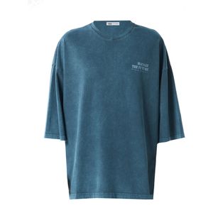 VAMOS CLO Shirt  petrol / wit