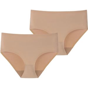 SCHIESSER - Invisible Soft - Broekje - Beige - 2 Pack