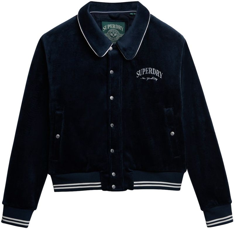 Superdry Tussenjas  navy / wit