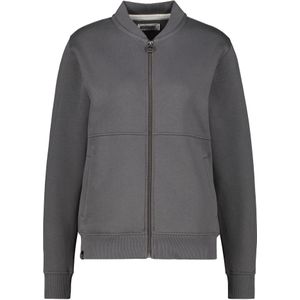 Alife and Kickin Sweatvest 'AKSwantje'  donkergrijs