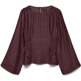 VERO MODA Blouse 'VMMoa'  donkerrood