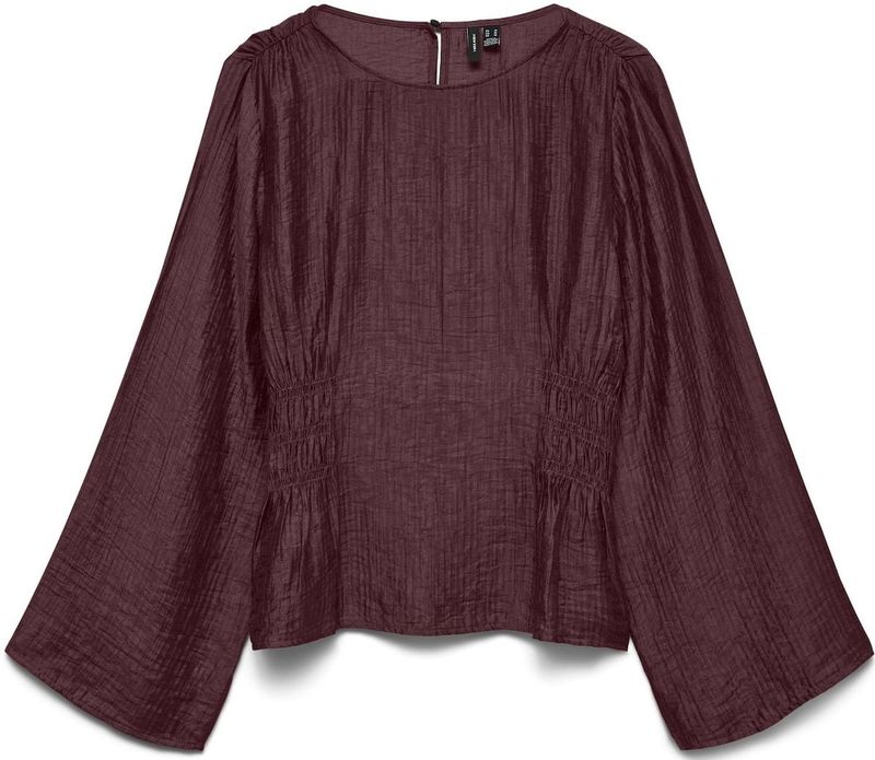 VERO MODA Blouse 'VMMoa'  donkerrood