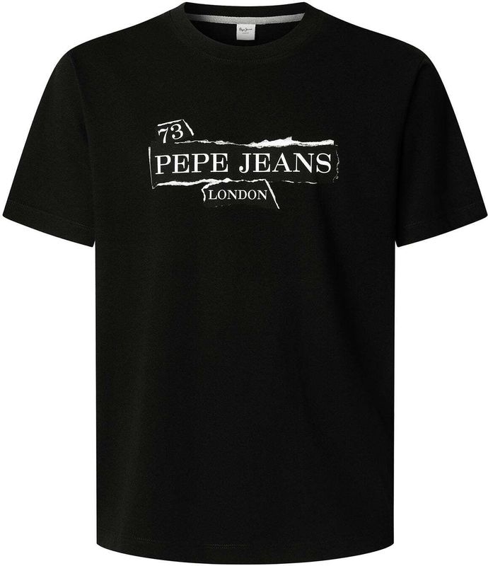 Pepe Jeans Shirt 'GRIFFIN TEE'  zwart