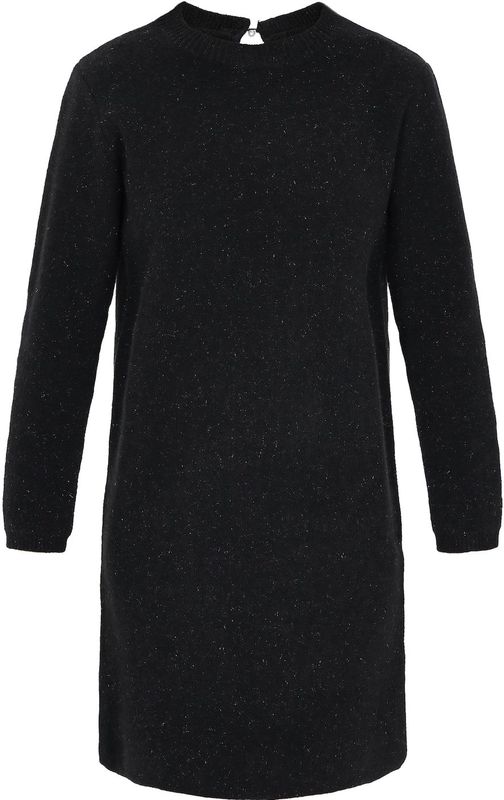 DreiMaster Klassik Gebreide jurk  zwart