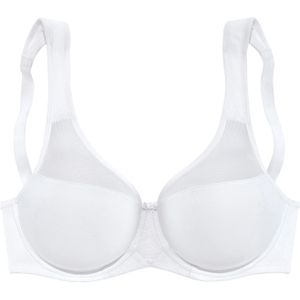 NUANCE - Minimizer - Wit - Soft Cup BH - Met Beugel - Effen