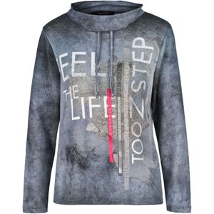 Navigazione Shirt  blauw / lichtrood / wit