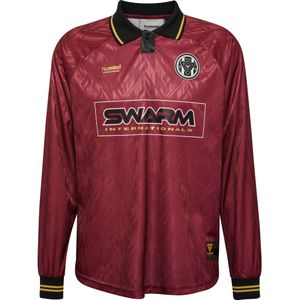 Hummel Shirt  rood / zwart