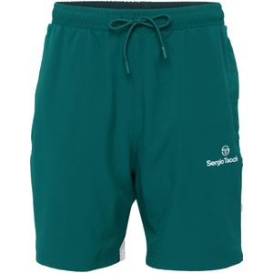 Sergio Tacchini Broek 'Giardino PL'  donkergroen / wit