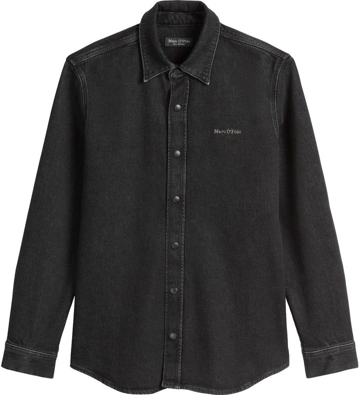 Marc O'Polo - Jeansoverhemd - Mêlee - Regular Fit - Katoenmix