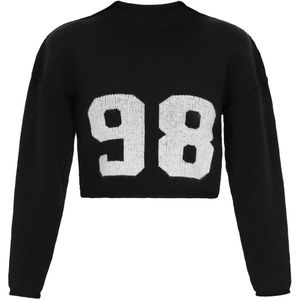 MYMO Trui  zwart / wit