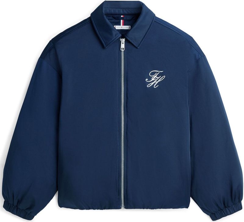 TOMMY HILFIGER Tussenjas  navy / wit