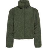 JDY - Puffer Jacket - Kort - Hoge Opstaande Kraag - Lange Mouwen - Winddichte Stormmanchetten