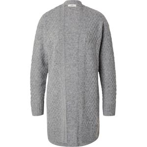 Jacqueline de Yong - Jdybigum Long Open Cardigan - Vest - Medium Grey Melange