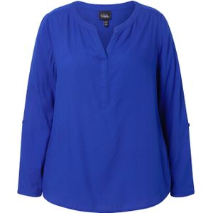 Ulla Popken Blouse  kobaltblauw
