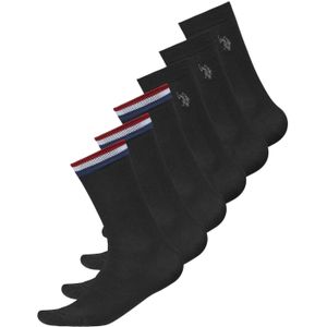 U.S. POLO ASSN. Sokken 'Malte'  gemengde kleuren / zwart